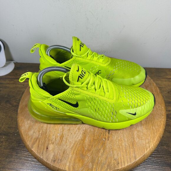 Nike Air Max 270Atomic Green Black Shoes Women's Size 9.5 DV2226-300